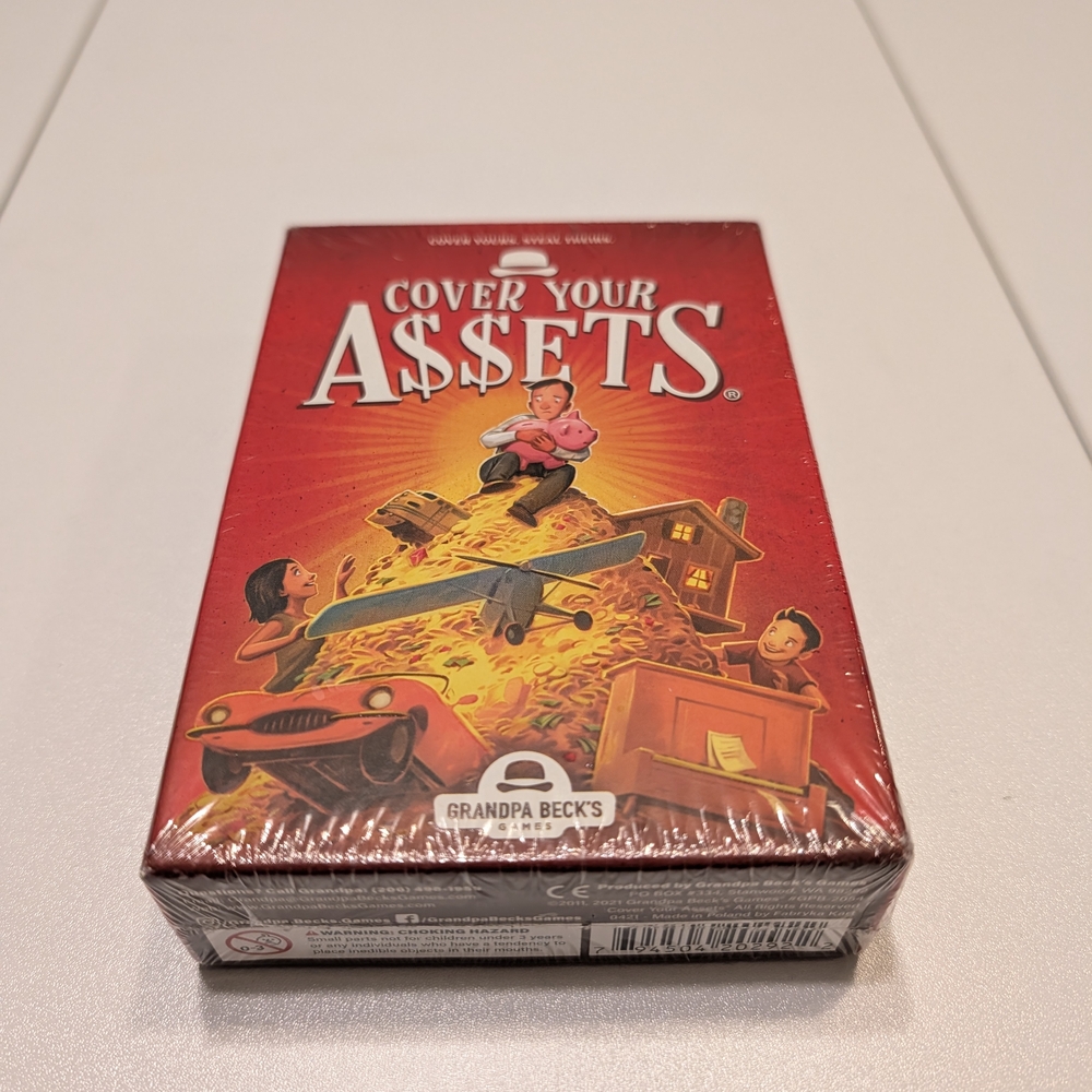 Cover Your Assets Card Game by Grandpa Beck's